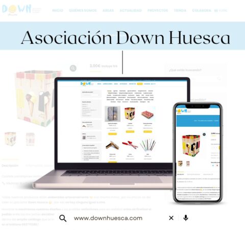 Diseño Tienda online Asociación Down Huesca Laura Parra Msocial Huesca