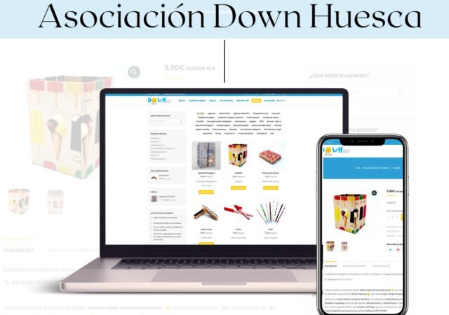 Diseño Tienda online Asociación Down Huesca Laura Parra Msocial Huesca