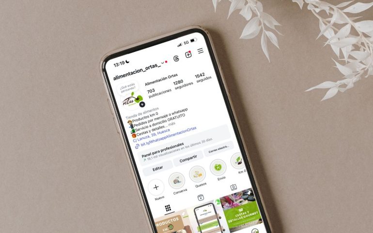 Redes Sociales Alimentación Ortas - MSocial