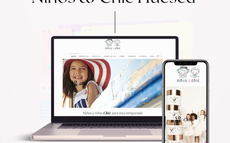 Diseño y desarrollo web Ecommerce Be & Chic Laura Parra Msocial Huesca