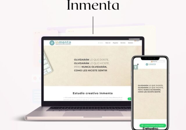 Diseño web Inmenta diseño Laura Parra Msocial Huesca