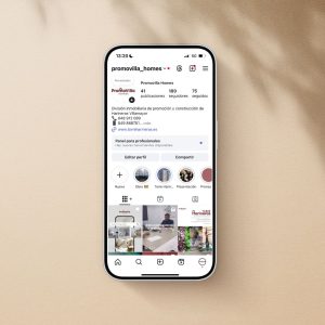 Redes Sociales Promovilla Homes - MSocial