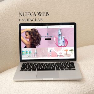Diseño web- ecommerce Hashtag hair